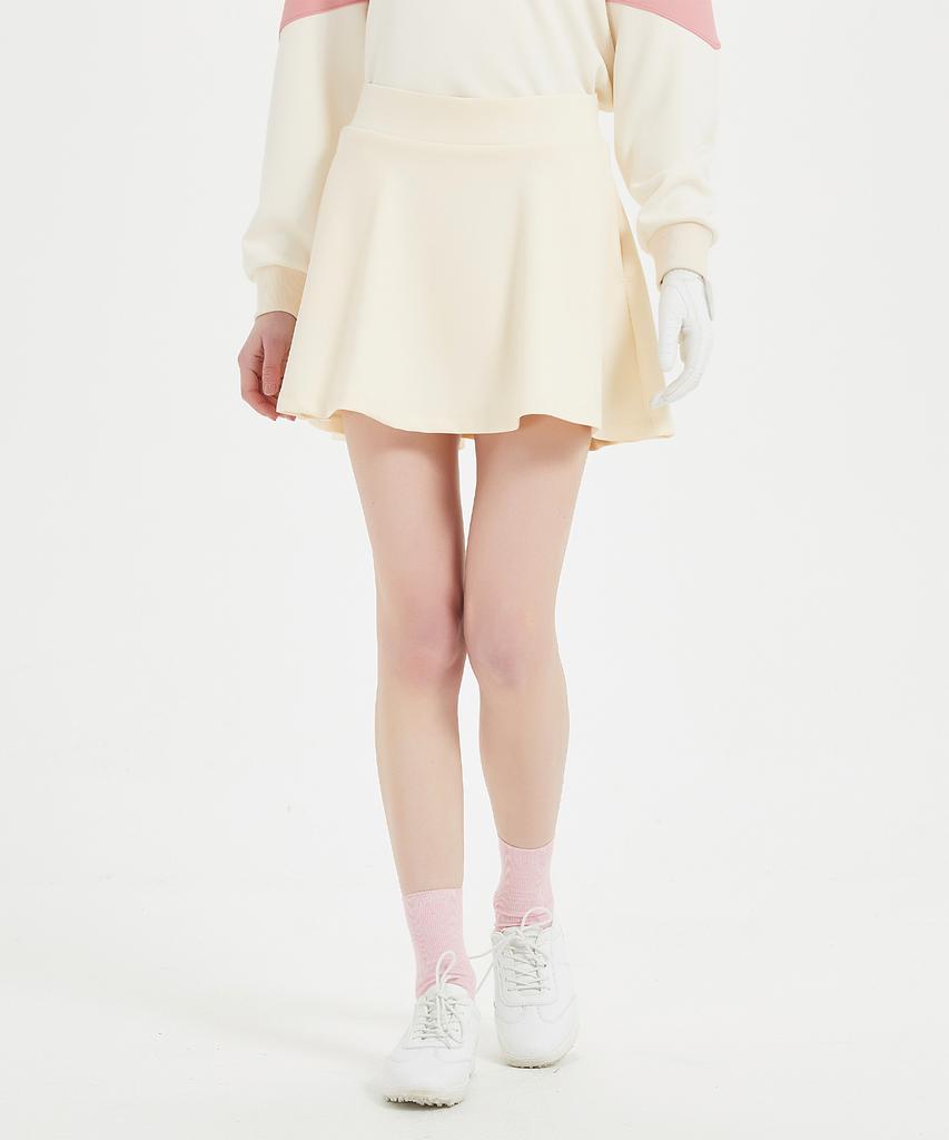 I Parka Rosé Wappen Flare Skirt