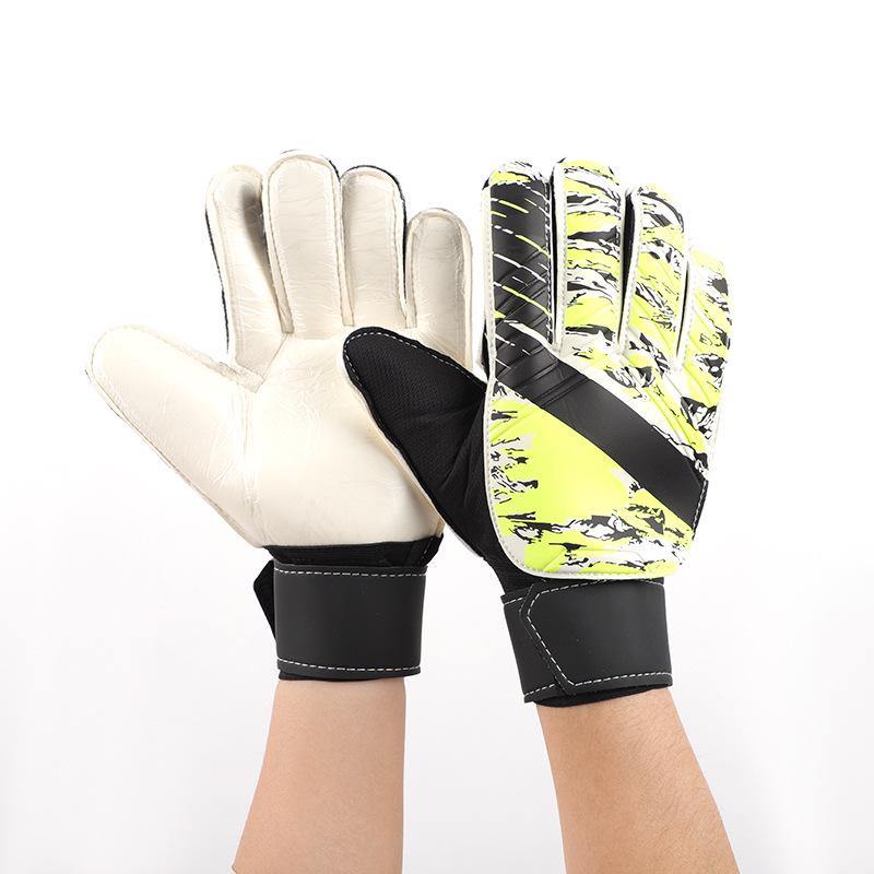 Non-Slip Latex Finger Protection Goalkeeper Gloves - Wear-Resistant for Training & Matches