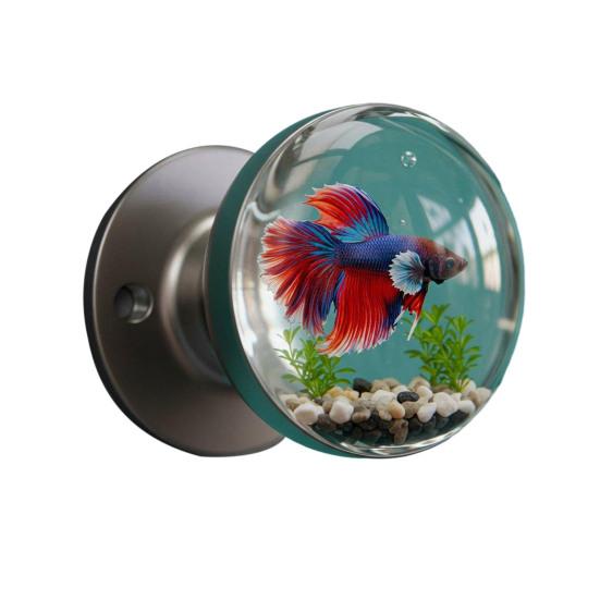 

Декоративная дверная ручка, высокая прочность, простая установка, вдохновленная природой, прозрачная дверная ручка для шкафа F