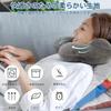 Neck Pillow, Travel Inflatable Pillow, Compact, Airplane Pillow, Portable Travel Pillow, Convenient for Travel and Office Use, with Storage Bag, U-sha