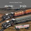 Retro High-Speed Rail Toy Train Set for Kids