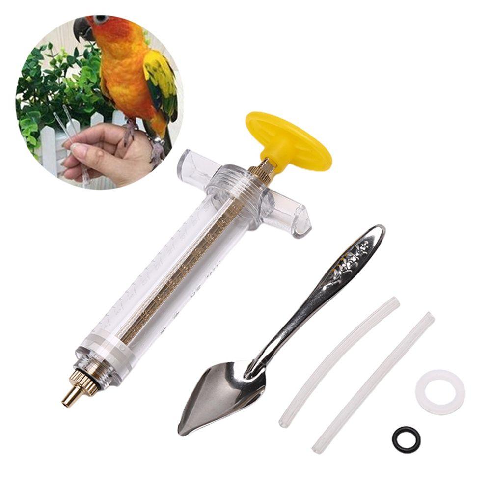 Feeding Medicine Needle Tube Baby Bird Feeder Parrot Feeding Syringe Bird Supplies Breast Feeding