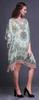 Phagun Womens Short Beach Kaftan Beachwear Bikini Coverup Midi Dress-4X-5X