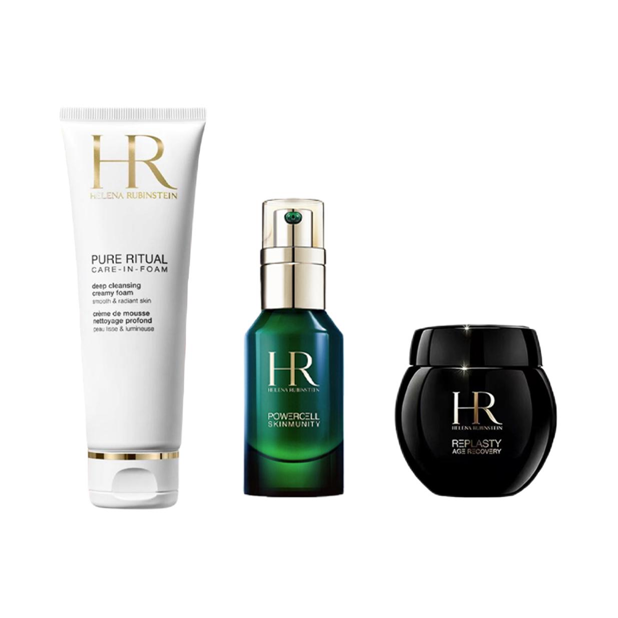 

Helena Rubinstein Skincare Set Cleanser 125ml+ Serum 30ml+Night Cream 15ml