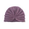 New Baby Fetal Hat, Baby Autumn and Winter Warm Knitted Hat, Children's Wool Hat Turban Hat