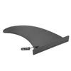 Nylon Fiberglass Reinforced Kayak Rudder Kit Black Color Skeg Tracking Fin  Watersports