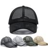 Pălărie de pescuit pentru bărbați, vară, plasă completă, șapcă de baseball, unisex, șapcă tip trucker, șapci trucker, uscare rapidă, pălărie pentru golf, alergare, șapcă ajustabilă snapback