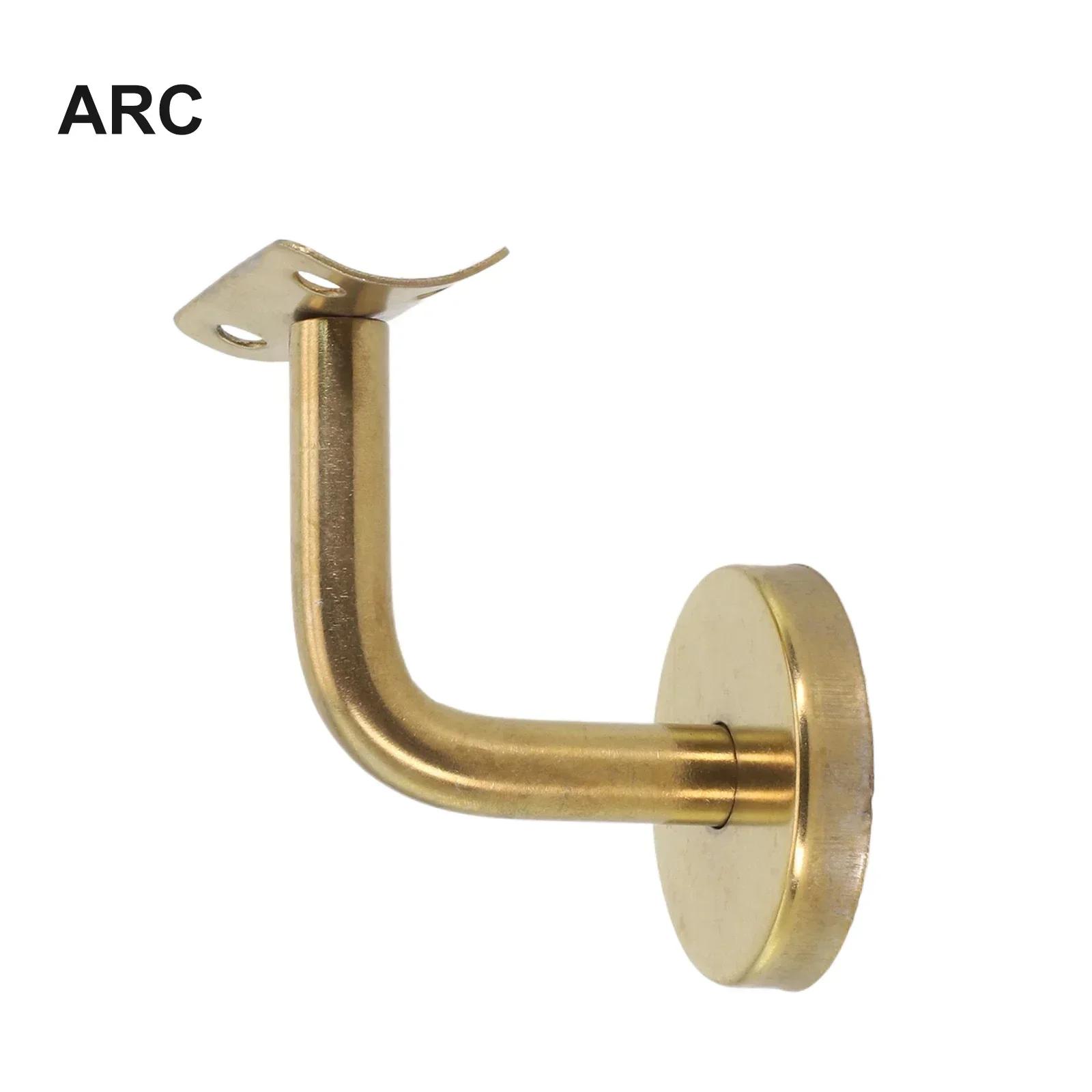 

1pcs 60x60 Mm Handrail Bannister Support Stainless Steel Stair Rail Bracket Balustrade Wall Mounted Furniture Hardware