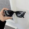 Retro Classic Square Sunglasses For Women Men Stylish Minimalist Female Male Fashion Glasses