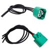 2pcs Headlight Connector Wiring Harness 68064997AA, Replacement for Dodge RAM 1500 2500 3500 2009-2010 Replacement for Jeep Liberty 2008-2012 for