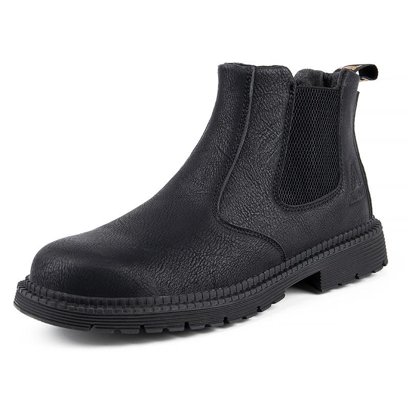 Water Proof Safety Work Shoes For Men Welder Shoes Steel Head Leather Boots Male Footwear Indestructible Construction Safety Shoes