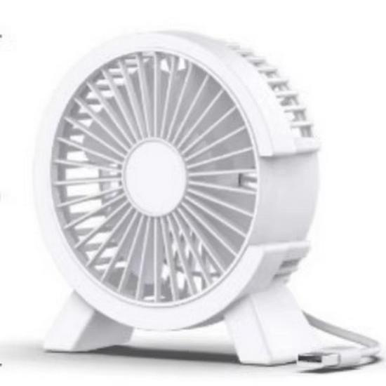 

Mini Portable Silent Rechargeable Fan with Long Battery Life for Office Use