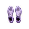 Li Ning Fan Wu 3 Ultra Fabric TPU Shock Absorption Wear Resistant Mid Top Basketball Shoes Men Basketball Shoes Purple ABFS011-10