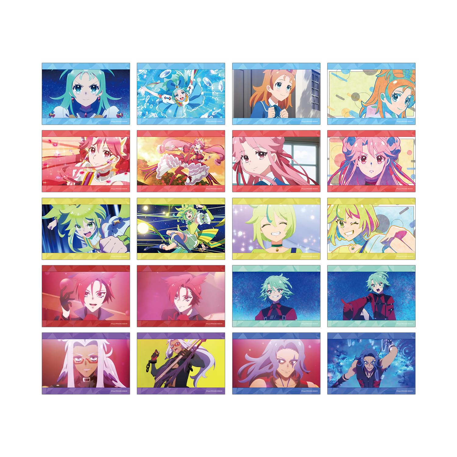 Принцесса Сессия Оркестр Сцена Торговли Бромид КОРОБКА из 20 шт.