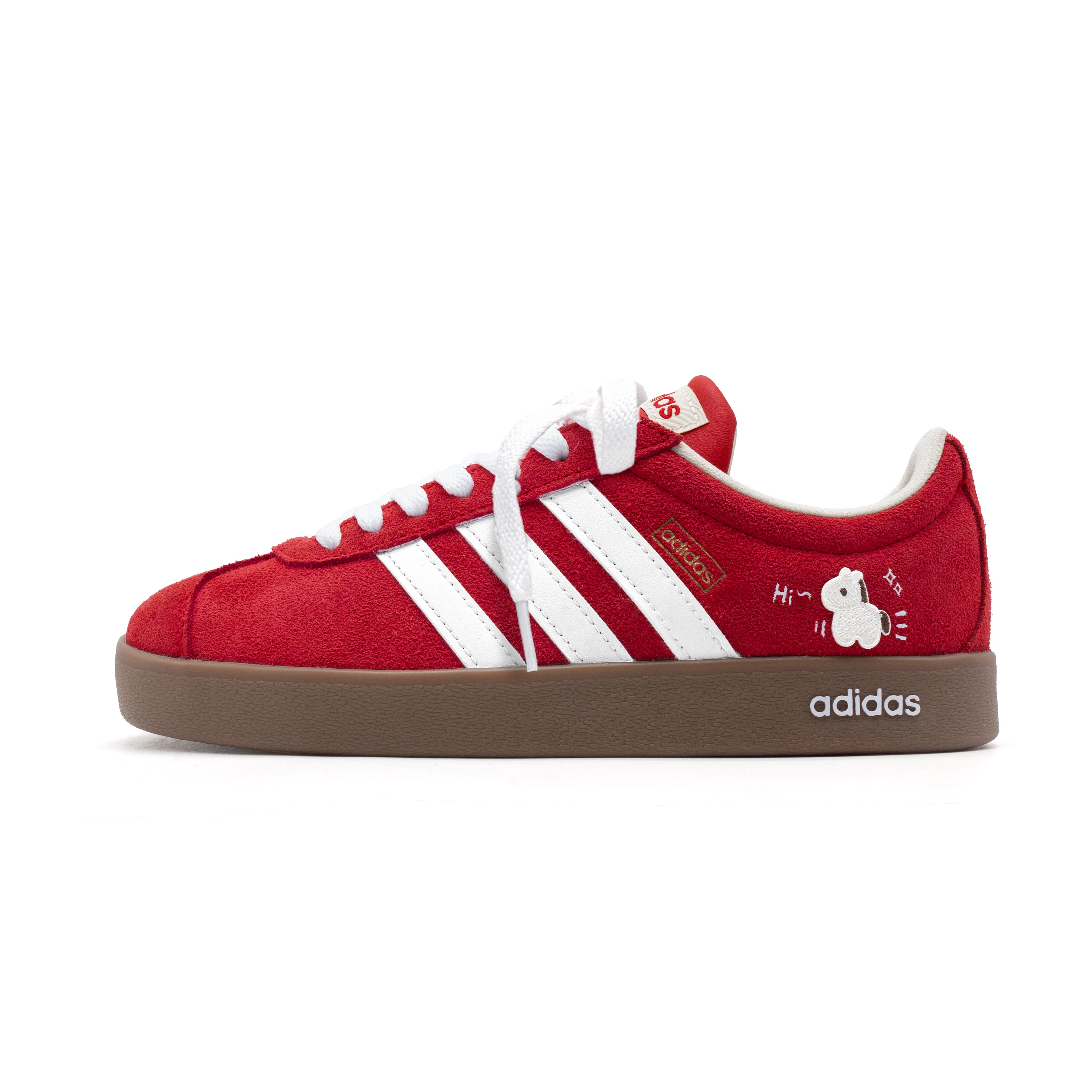

Adidas Vl Court Classic Year Of The Horse Limited Edition Low top German Army Trainers Unisex China Red KK3774(Team1166-) 42