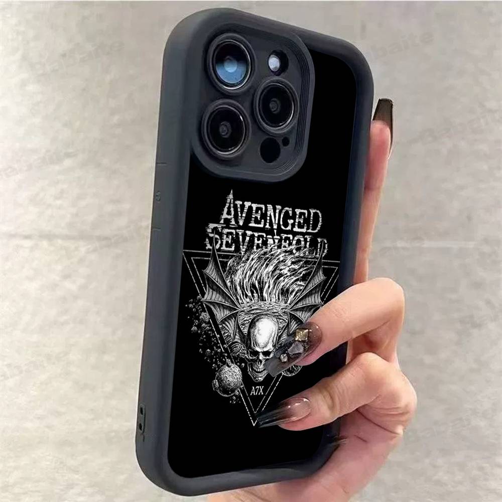 A-Avenged Sevenfold Phone Case for IPhone 17 16 15 14 13 12 11 Pro Max Mini Plus Soft TPU Back Cover