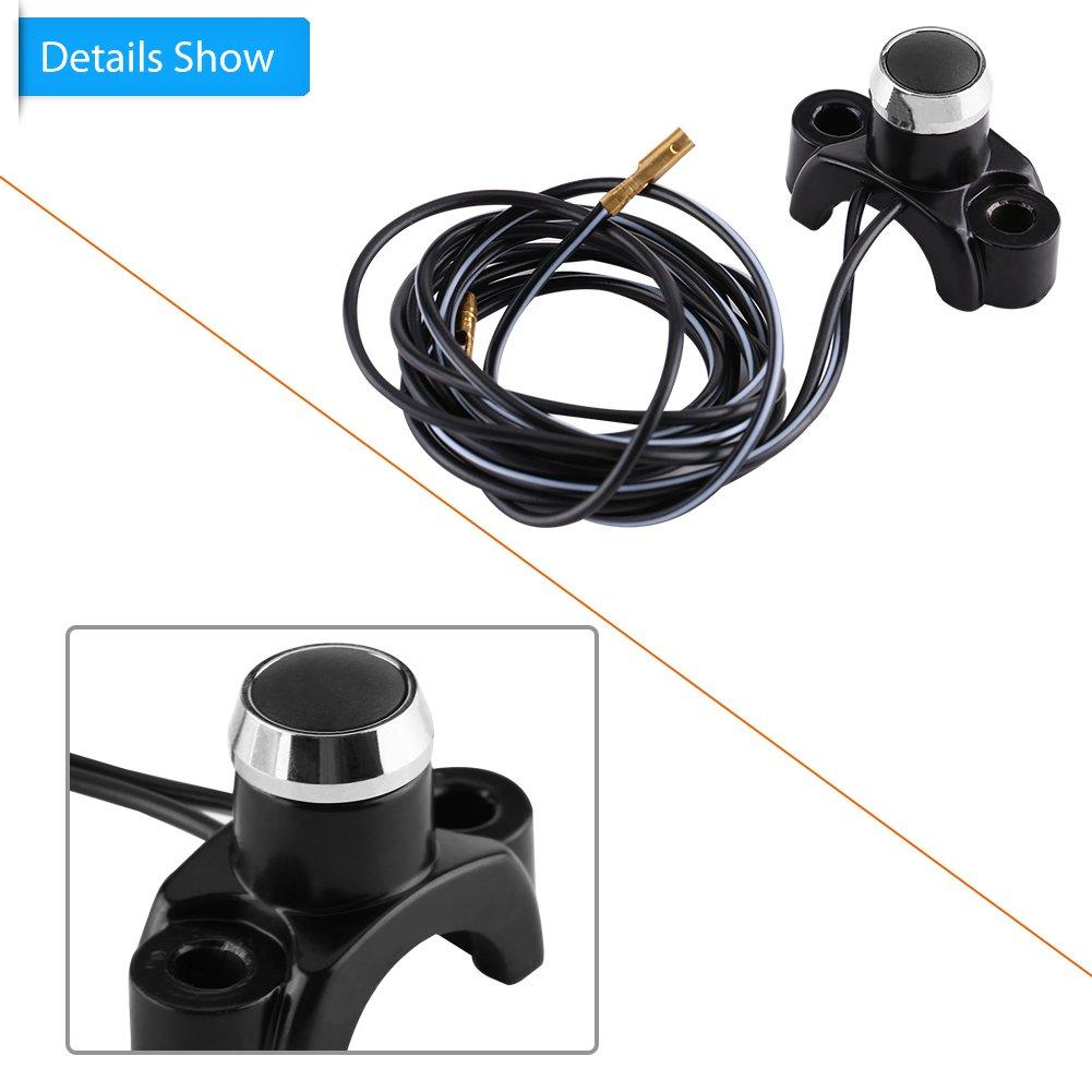 Motorcycle On/Off Switch ATV 7/8" Handlebar Control Switch Horn Switch Universal Handle Mount Engine