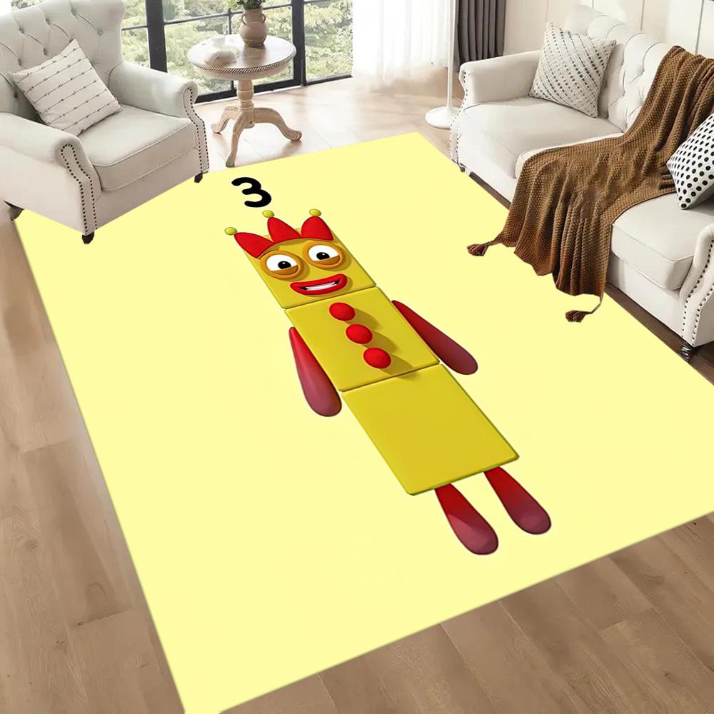 Numberblocks Area Rug Suitable For Outdoor Study Room Balcony Bedrooms Antislip Rug Decorate Offices Best For Christmas