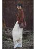 Women's Quilted Cotton-Linen Bloomers: Warm, Loose Carrot Pants for Autumn/Winter