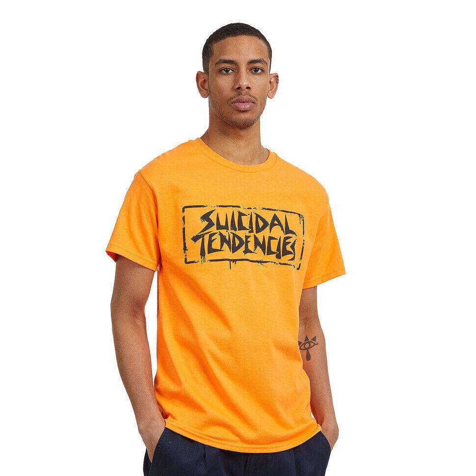 

Suicidal Tendencies Spray Logo Orange Unisex T-shirt