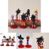 Limited Edition Dragon Ball Pvc Action Figures Including Goku Trunks Vegeta And Bulma 7.5cm