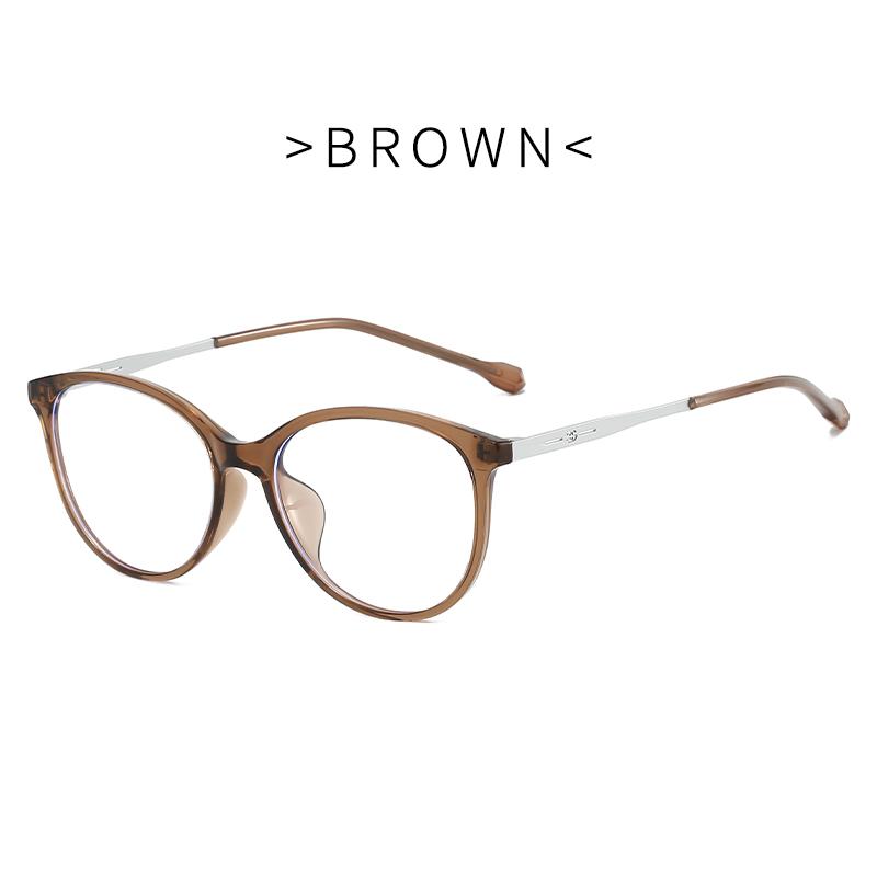 Neue Modebrillen für Damen Retro Transparente Brillen Anti Blaulicht Brillengestell Luxusmarken-Design Vier Jahreszeiten Spectac