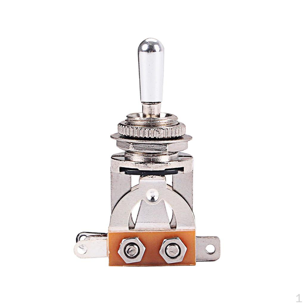 Rocker Switch Selector Spare Part Music Instrument серебряный