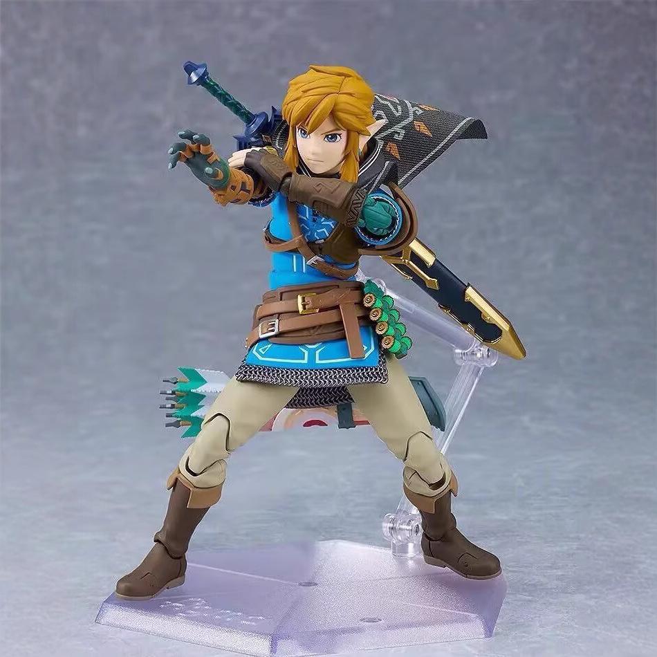 The Legend Of Zelda Figure Link Action Figures Figma 626 Figurine Doll Desk Decora Statue Collection Models Toys Hobby Gifts