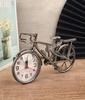 Vintage Arabic Numeral Bicycle Shape Creative Table Alarm Clock Home Decor Room desktop Decoration Crafts Gift