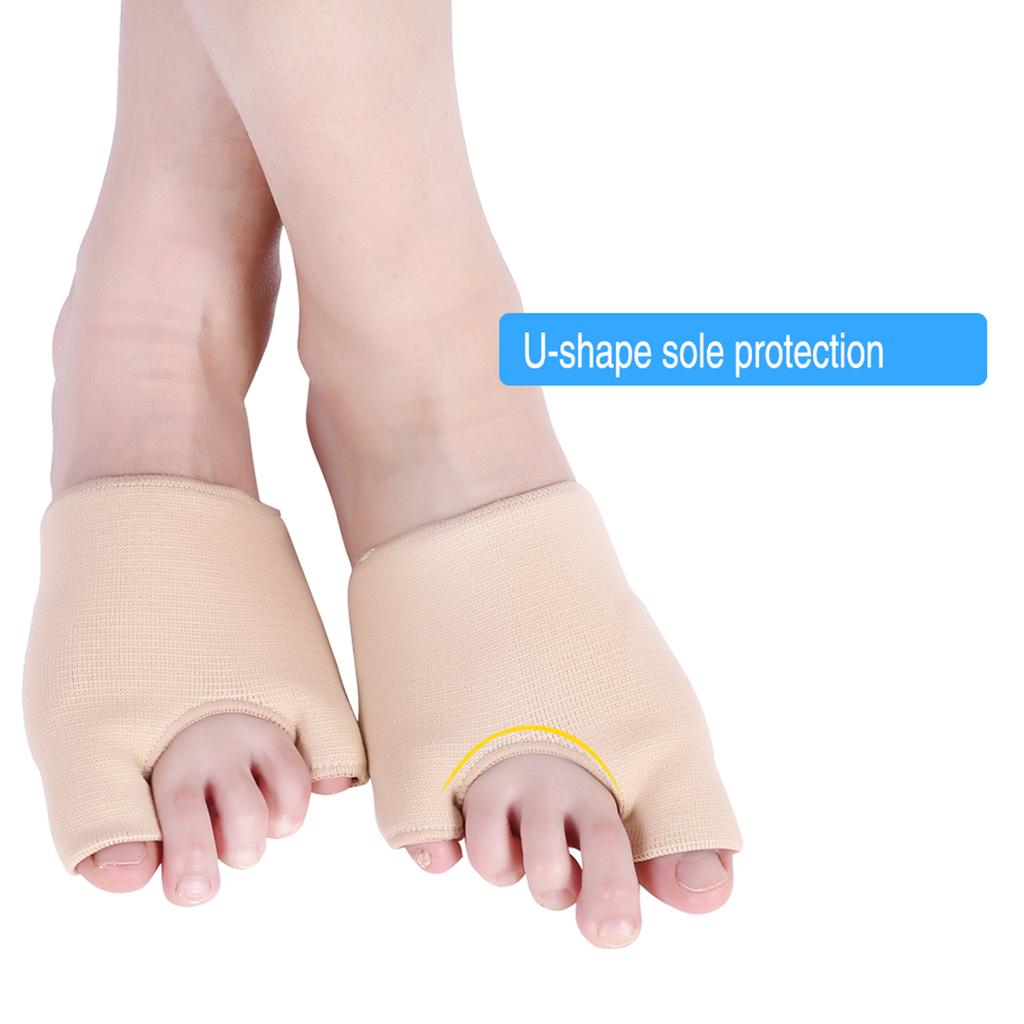 1 Pair Breathable Shock Absorbent Big Toe Bunion Correctors Hallux Valgus Straighteners