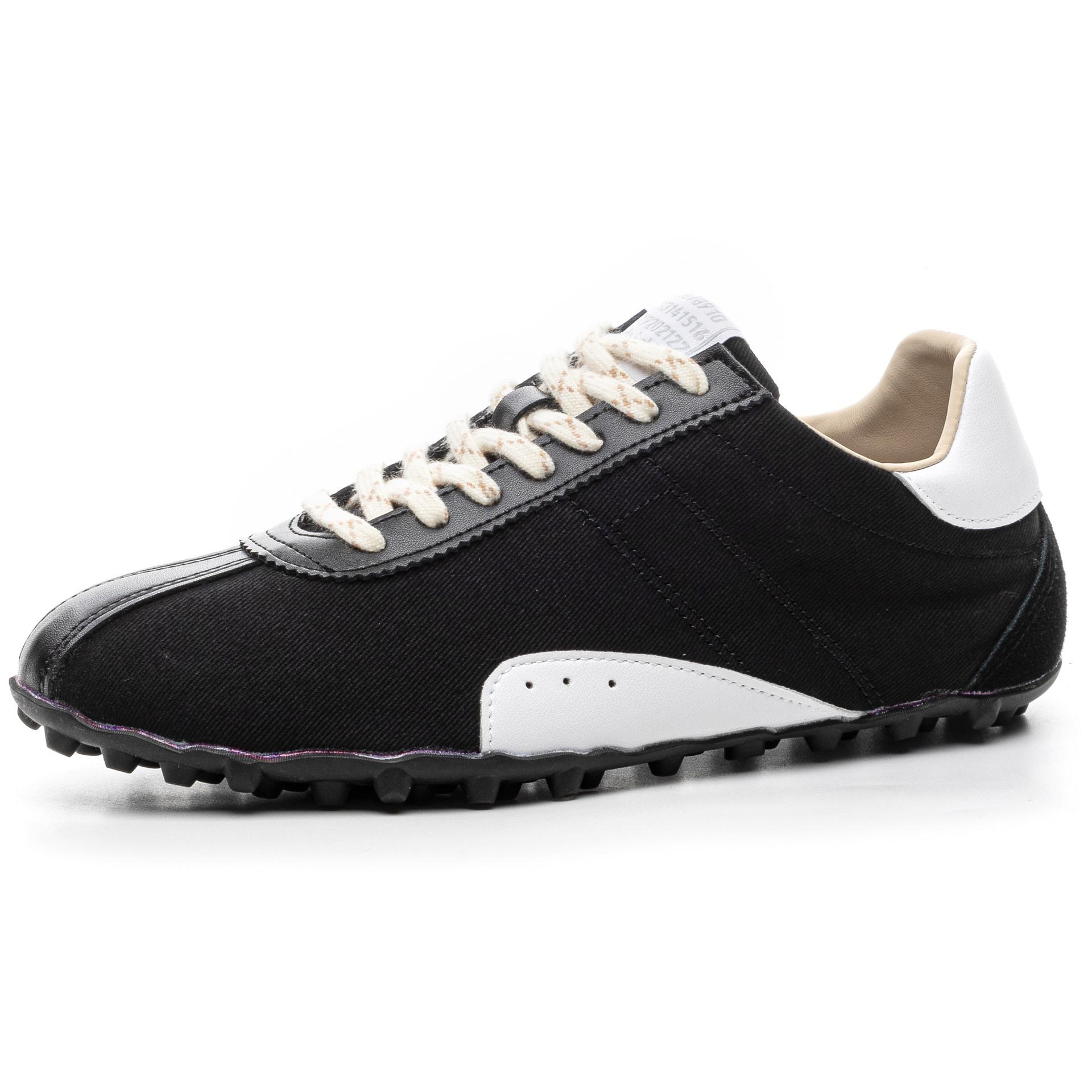 

2025 spring and summer new retro and old casual sports shoes thin-soled canvas nail shoes couple color matching German training shoes 40