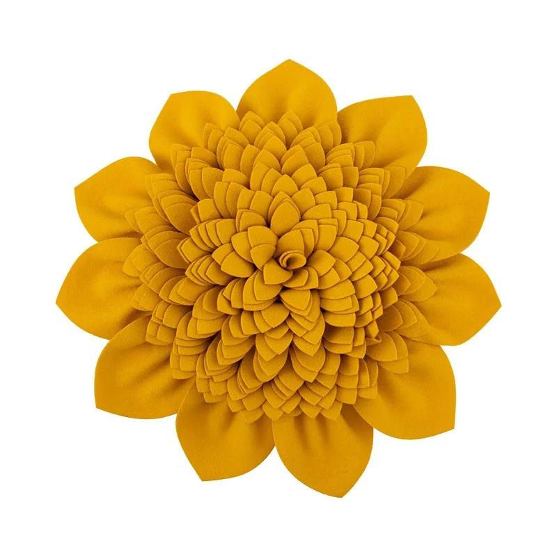 Medieval Style Embroidered Magnolia Pillow Cover Living Room Velvet Cushion Cover Chinese Style Luxury Retro Sofa Waist Pillow