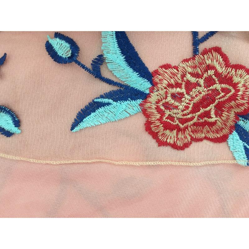 Women's Fashion Fashion Sleeveless Evening Gown Embroidery Women's Swing Dress