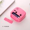 Creative Office Desktop Candy Color Square Alarm Clock Bedroom Bedside Clock Creative Simple Reminder Alarm Clock