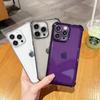4 Corner Shockproof Phone Case for Apple iPhone X XS XR 11 12 13 14 15 16 Pro Max Plus Clear Hard Cover Slim