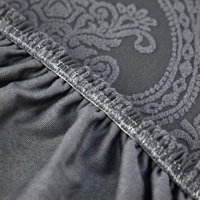 Armless Jacquard Sofa Bed Cover Elastic Soft Folding Sofa Covers Without Armrests  Couch Sofa Protection Suitable For 2-3 Seater