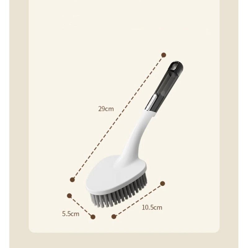 Household crevice cleaning brush bathroom corner brush triangle floor crevice brush bathroom floor no dead corner toilet hard brush