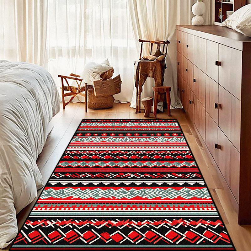 Morocco Style Decorative Rug for Living Room Big Size Soft Non-slip Mat for Kids Easy Cleaning Dining Room Carpet Customizable