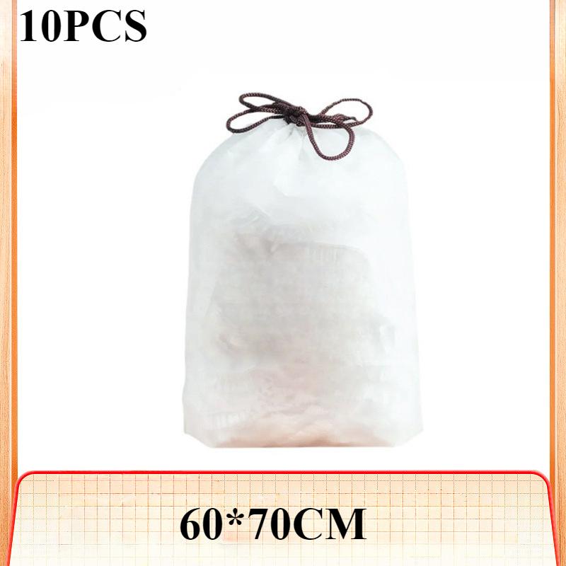 

10/20 шт Одноразовые пищевые крышки Пластиковые эластичные крышки для сохранения свежести Пищевая крышка Чехол для обуви Упаковочные обертки Пакеты Оптом 60*70(10PCS)