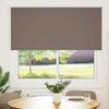 VidaXL Blackout Roller Blind Coffee 145x130cm Fabric Width, Day and Night Blind, Kitchen Blind, Blind 4010981