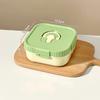 Leak-proof Fruit Salad Lunch Container With Compartment Student Lunch Box  School