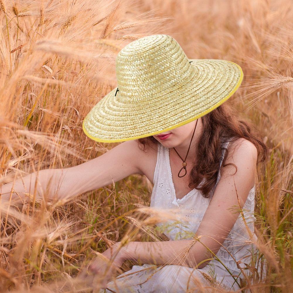 Adjustable Sun Hat Width Brim Beach Hats Casual Bucket Hat  Women Men