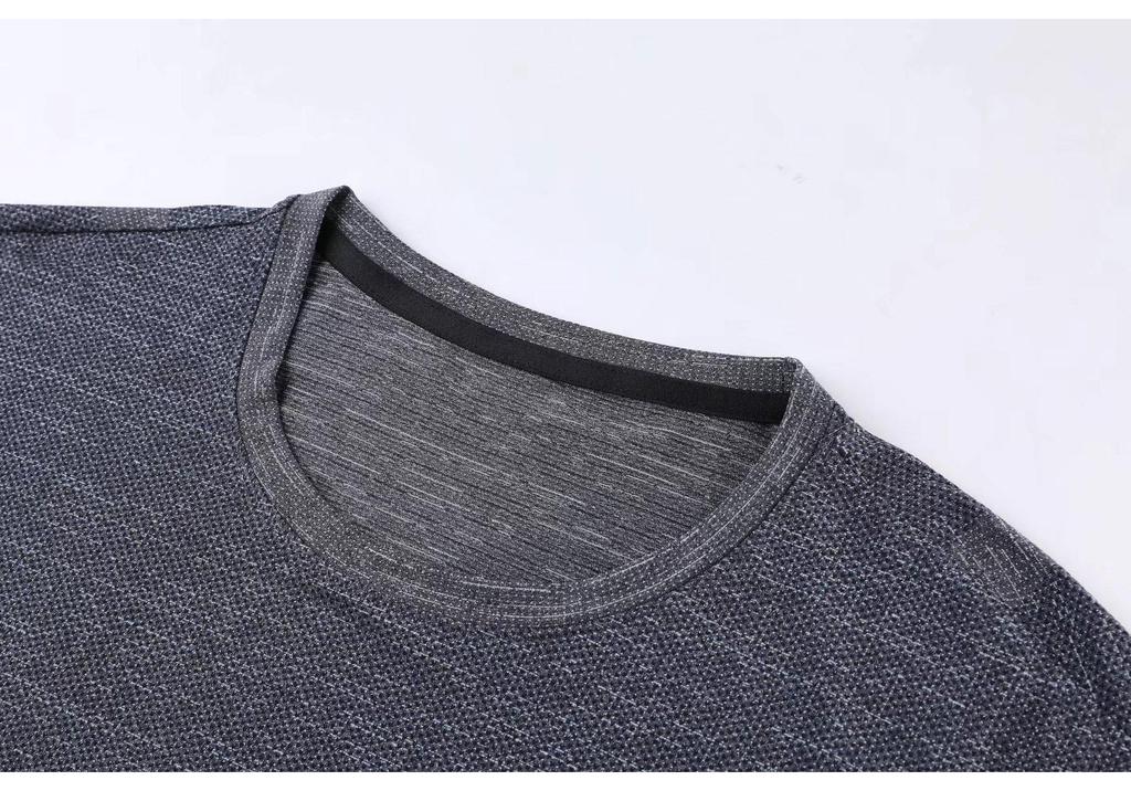 Men’s Quick-Dry Short Sleeve Athletic Top - 2024 Summer Fitness & Running Wear, European & American Style