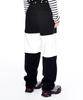EPONYM Color Block Fleece Pants_White & Black