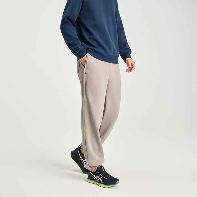 ASICS Warm Mid Waist Loose Cuff Fleece Pants Men bottoms 2031F146-200