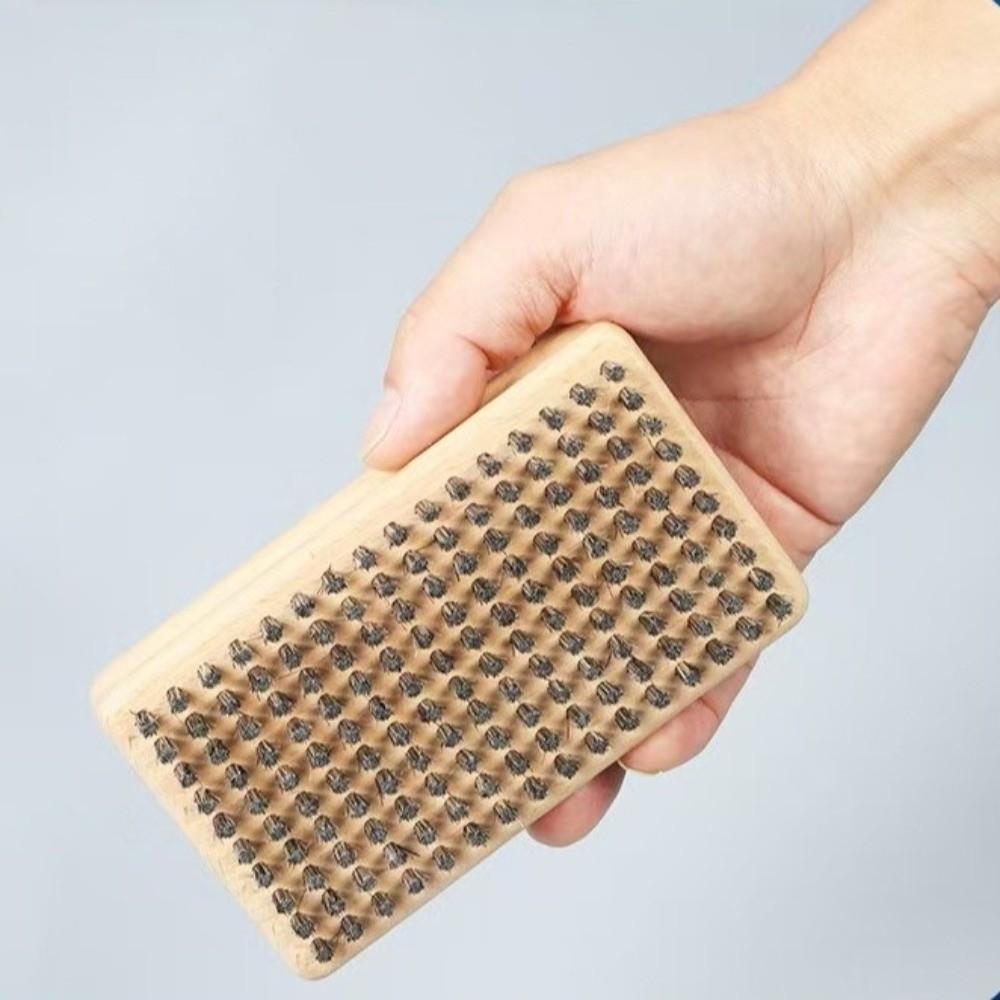 Nylon Bristle Ski Waxing Brush Brass Bristle Snowboard Maintenance Tool  Ski Tuning