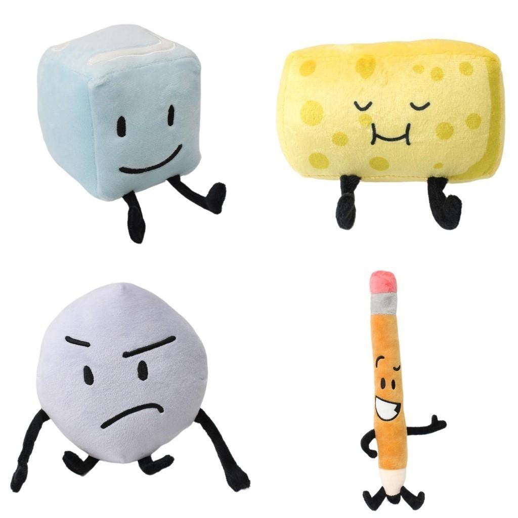 Adorable Dream Island Battle Plushies Cartoon Characters Soft Short Plush Dolls