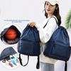 Large Capacity Oxford Cloth Backpack Portable Drawstring School Bag Gym Drawstring Bag  Students