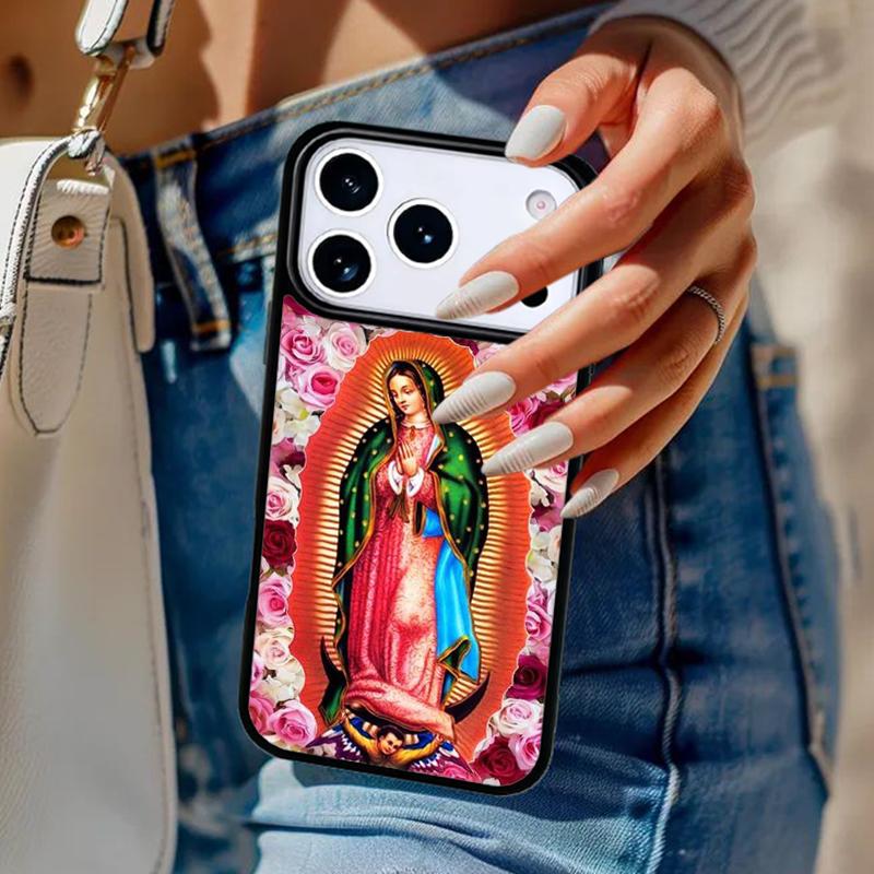 

Immaculate Conception Virgin Mary Jesus Phone Case For iPhone 17 Air 14 15 13 12 Max Cover For Apple 16 16e 11 Pro Max Plus iPhone 12pro max