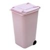 Creative  Mini Waste Bins Household Home Office Supplies Mini Trash Can Desktop Plastic Bucket Dustbin Small Organiser